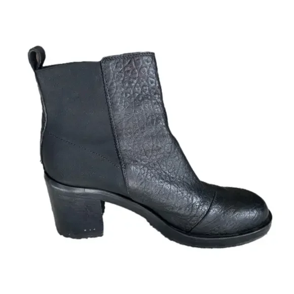 Buttero Women’s Italian Black Leather Ankle Boot size 8 EU 41 - Picture 2 of 15